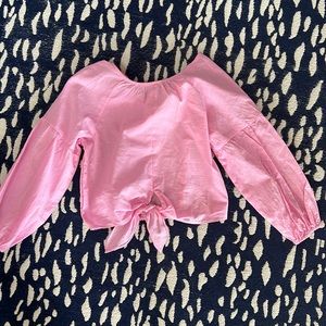 GB Girls Pink Tie Shirt.